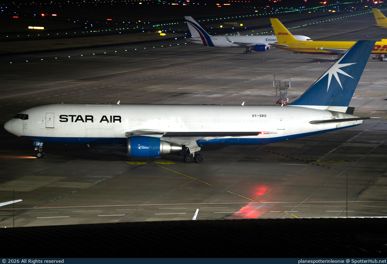 Photo of OY-SRO - Boeing 767-25E(BDSF) operated by Star Air