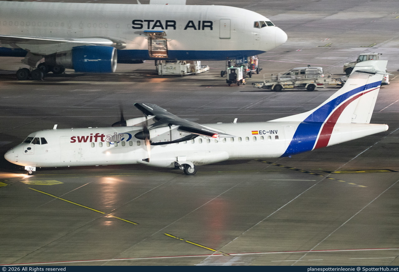 Photo of EC-INV - ATR 72-212(F) operated by Swiftair