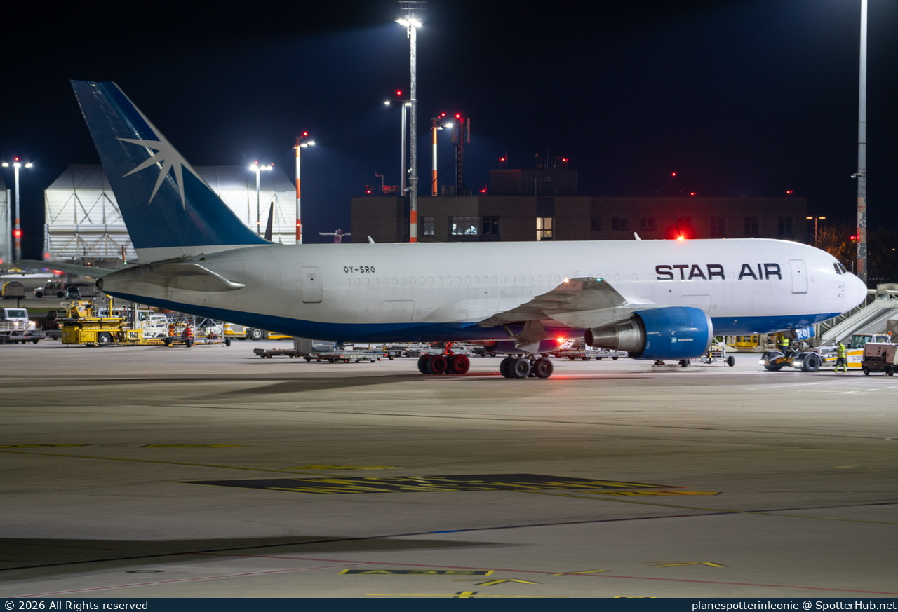 Photo of OY-SRO - Boeing 767-25E(BDSF) operated by Star Air