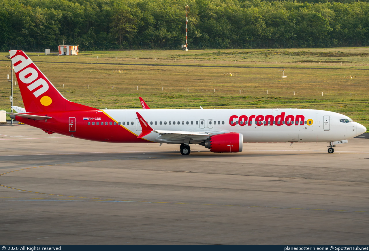 Photo of PH-CDR - Boeing 737 MAX 9 operated by Corendon Dutch Airlines