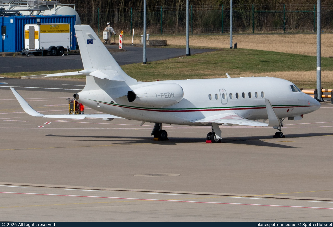 Photo of I-FEDN - Dassault Falcon 2000LX operated by Sirio Executive