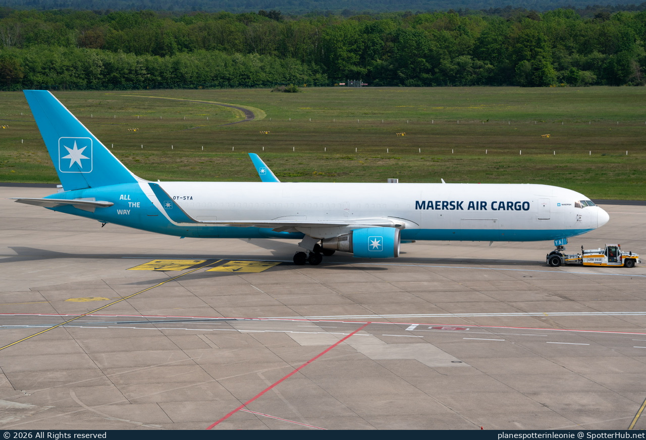Photo of OY-SYA - Boeing 767-3P6(ER)(BDSF) operated by Maersk Air Cargo