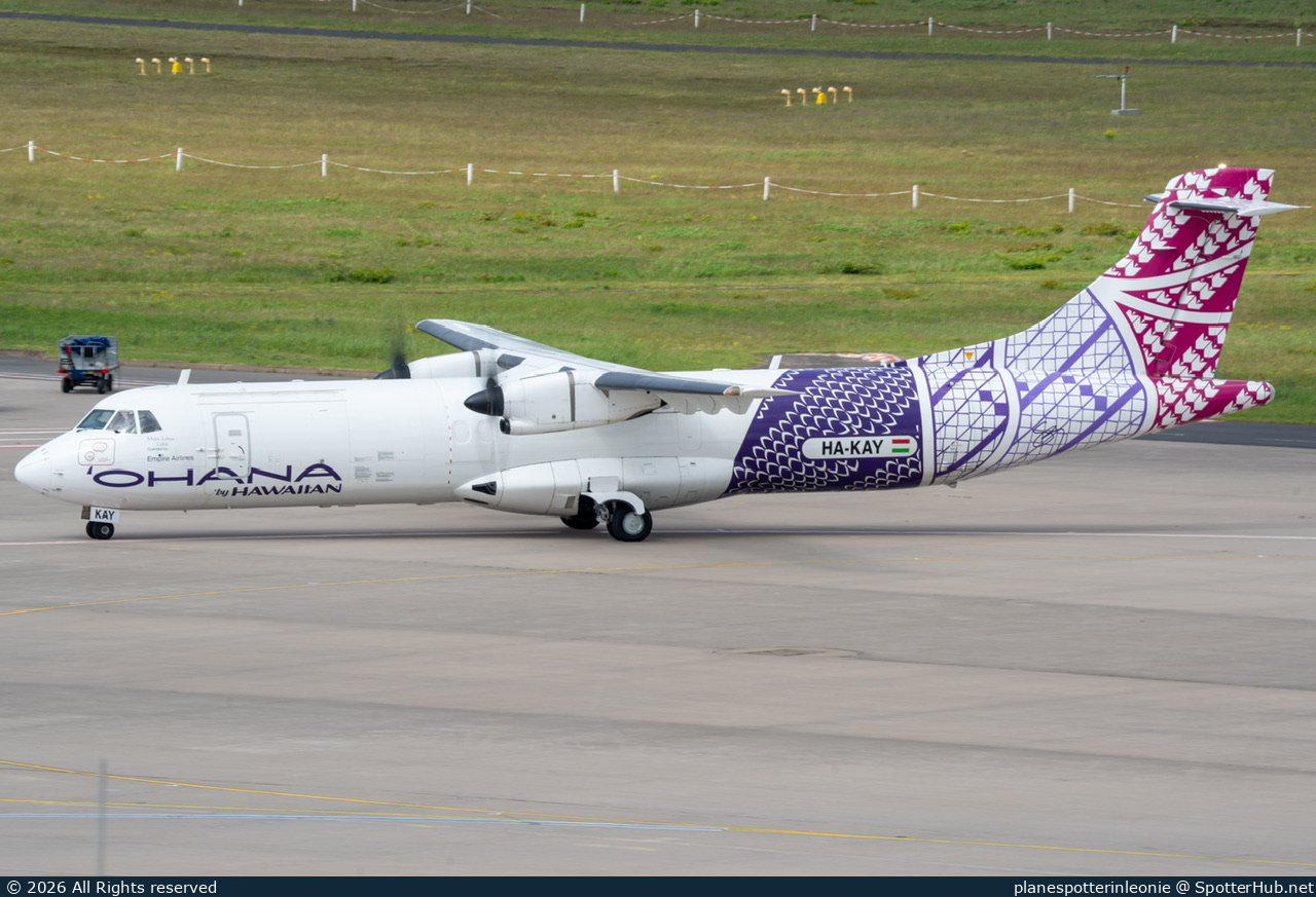 Photo of HA-KAY - ATR 72-201(F) operated by Fleet Air International