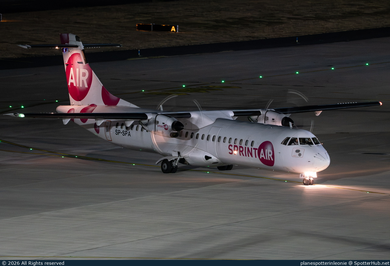 Photo of SP-SPA - ATR 72-202(F) operated by SprintAir