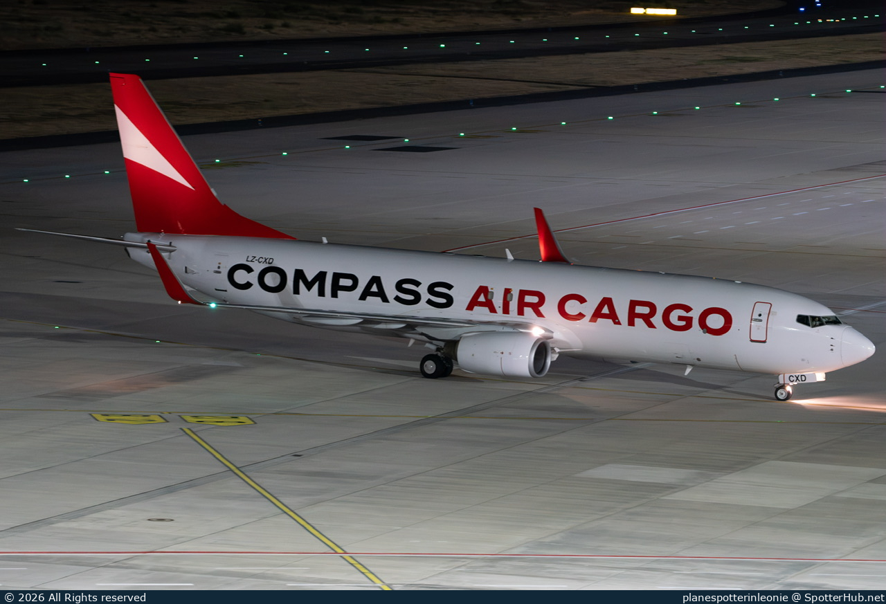 Photo of LZ-CXD - Boeing 737-85R(SF) operated by Compass Air Cargo