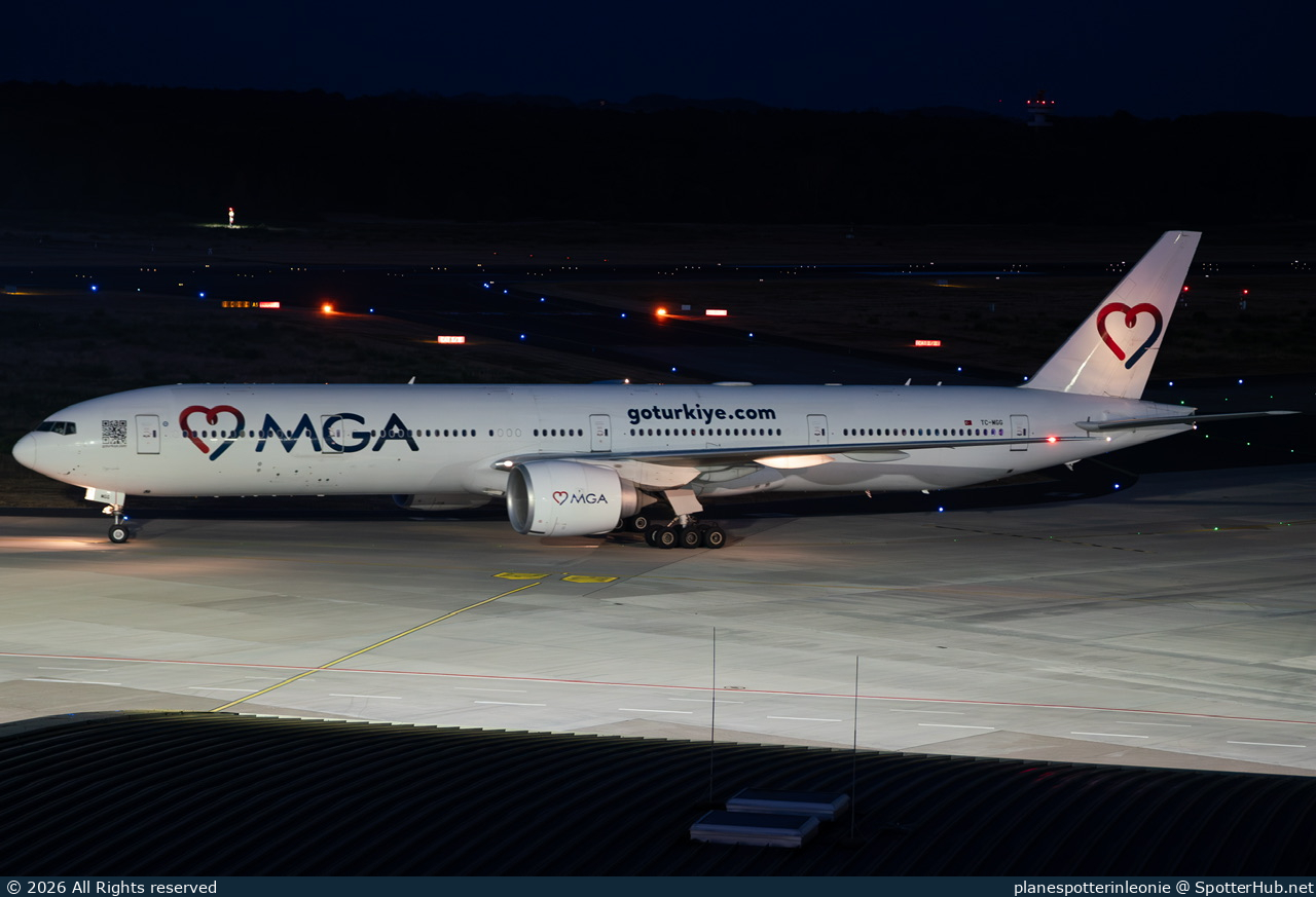 Photo of TC-MGG - Boeing 777-3ZG(ER) operated by Mavi Gök Airlines