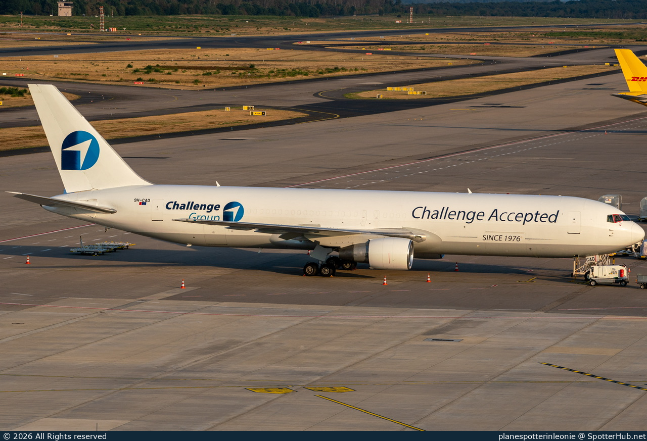 Photo of 9H-CAD - Boeing 767-3Q8(ER)(BDSF) operated by Challenge Airlines MT