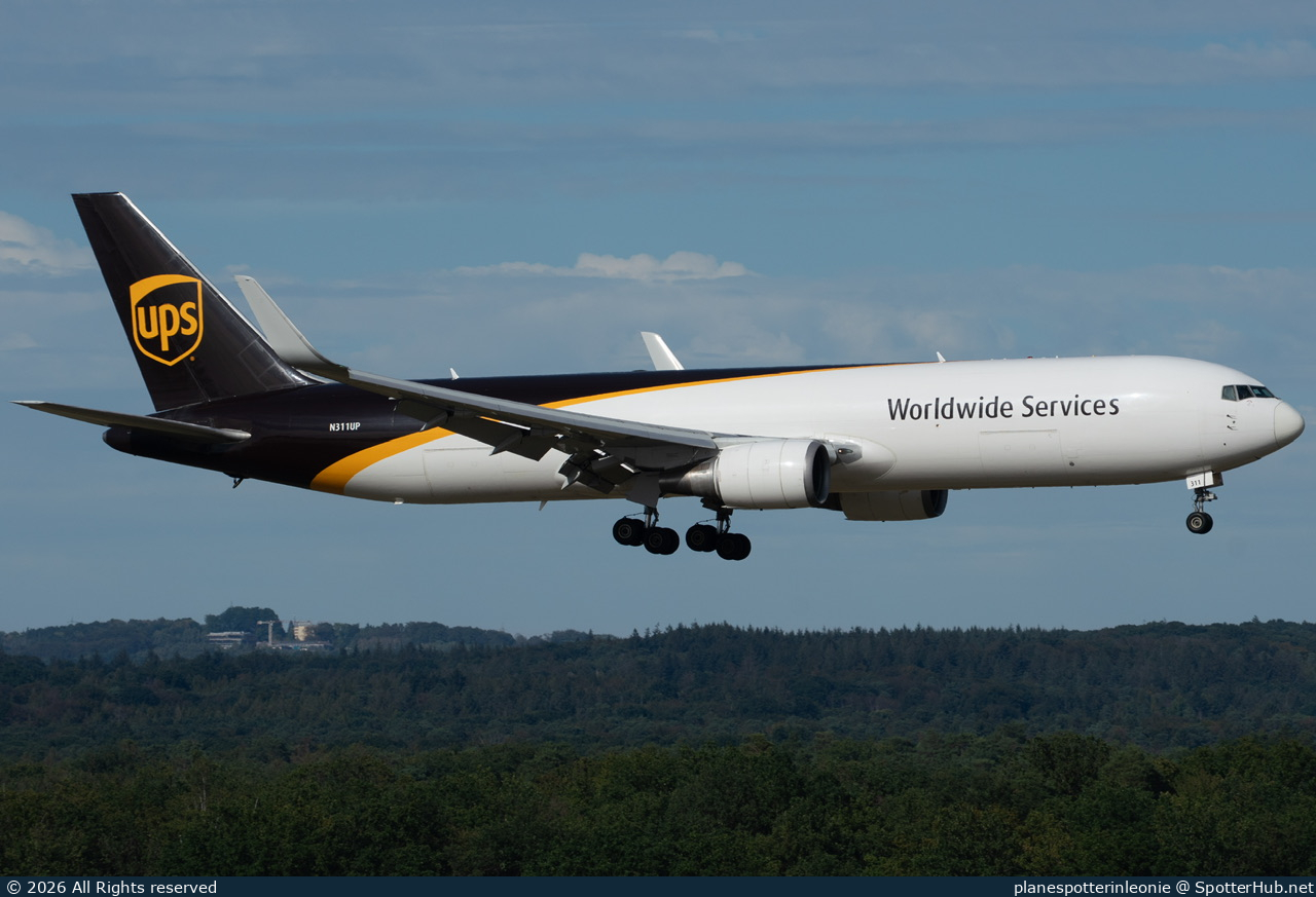 Photo of N311UP - Boeing 767-34AF operated by UPS United Parcel Service