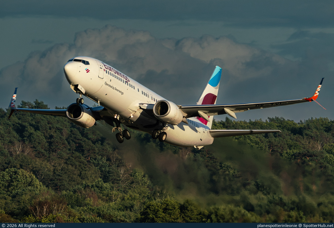Photo of OK-TVL - Boeing 737-8FN operated by Eurowings (opb SmartWings)