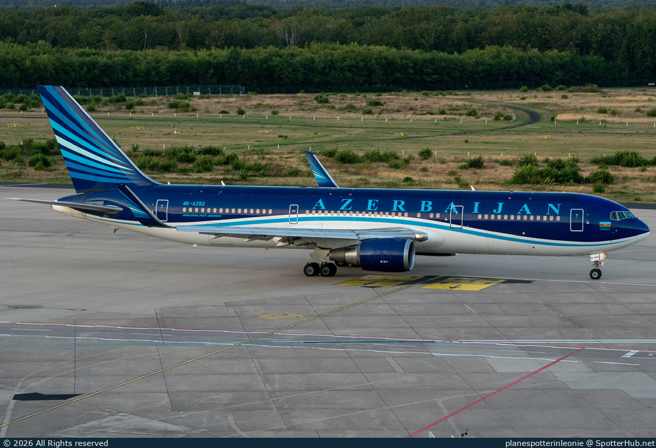 Photo of 4K-AZ82 - Boeing 767-32L(ER) operated by Azerbaijan Airlines