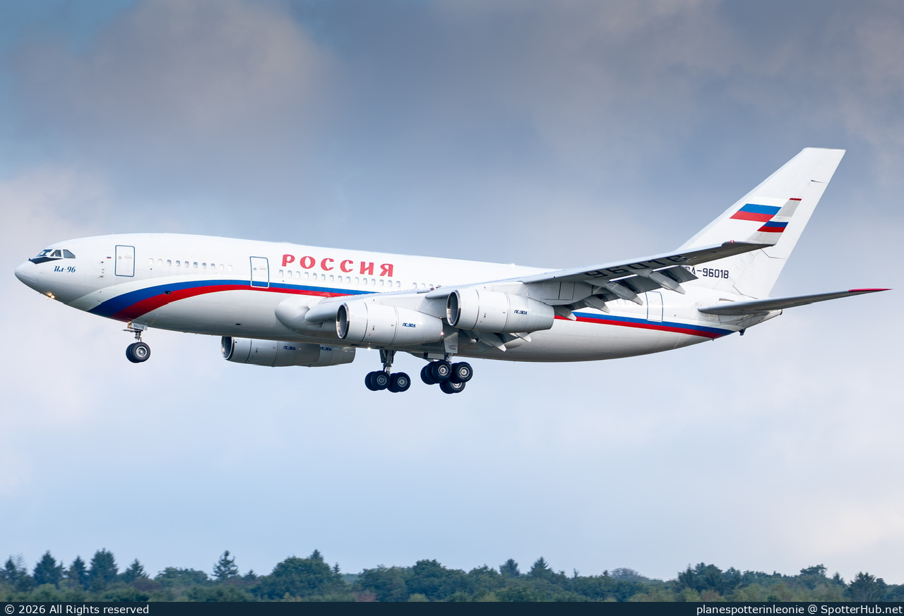 Photo of RA-96018 - Ilyushin Il-96-300 operated by Rossiya Special Flight Detachment