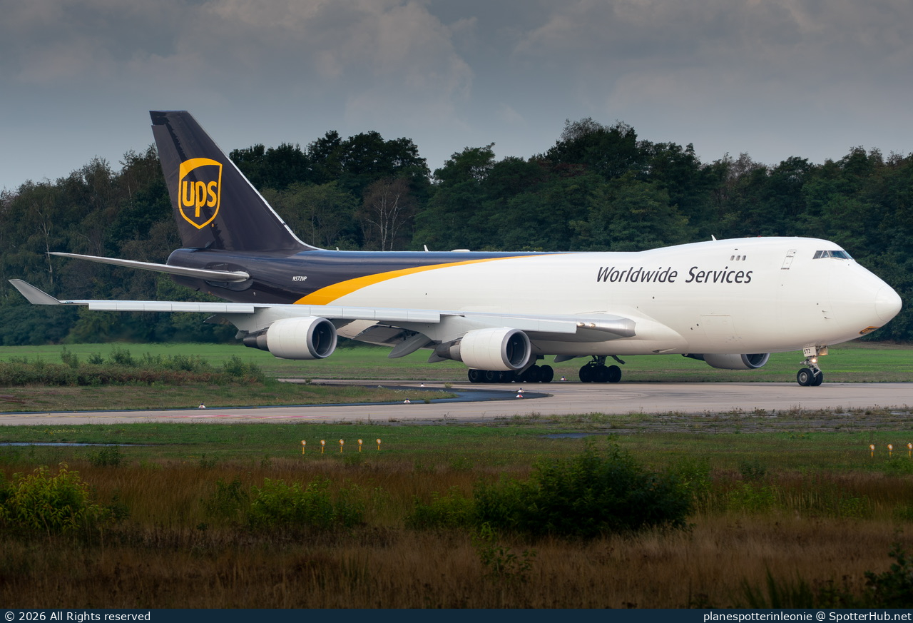 Photo of N572UP - Boeing 747-44AF operated by UPS United Parcel Service