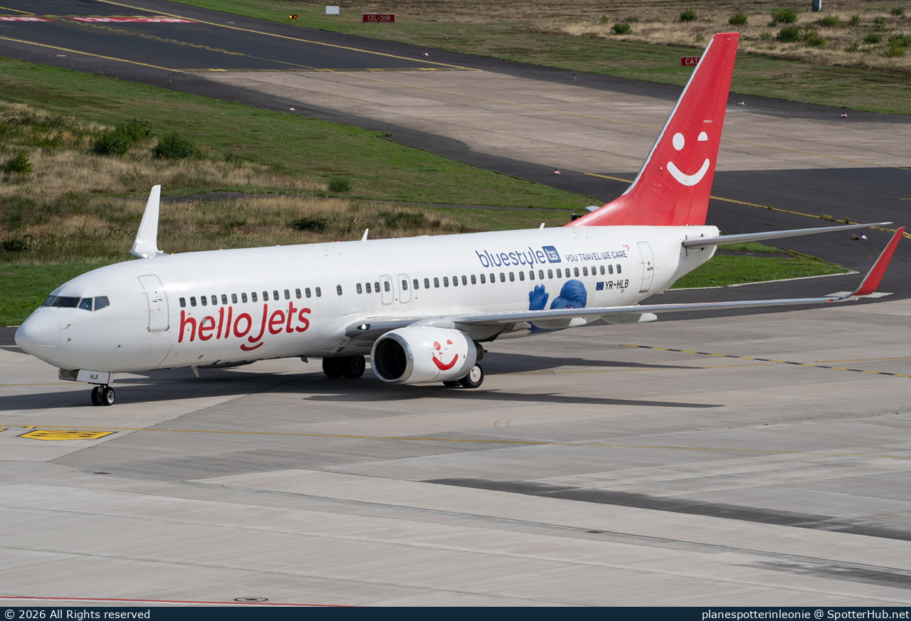 Photo of YR-HLB - Boeing 737-8KN operated by Hello Jets