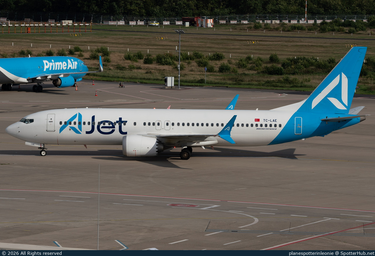 Photo of TC-LAE - Boeing 737 MAX 8 operated by AJet
