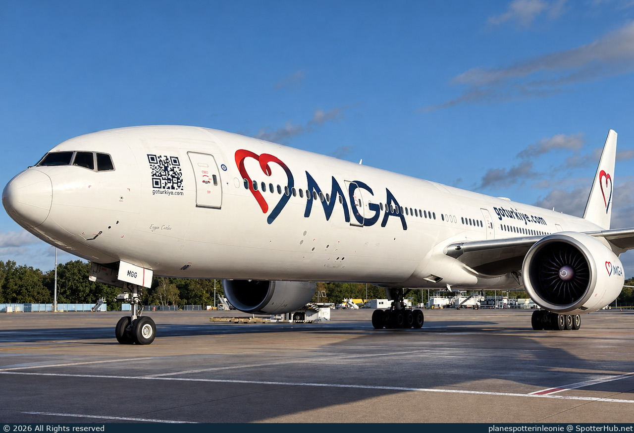 Photo of TC-MGG - Boeing 777-3ZG(ER) operated by Mavi Gök Airlines