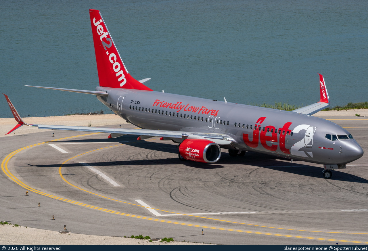 Photo of G-JZBA - Boeing 737-8MG operated by Jet2