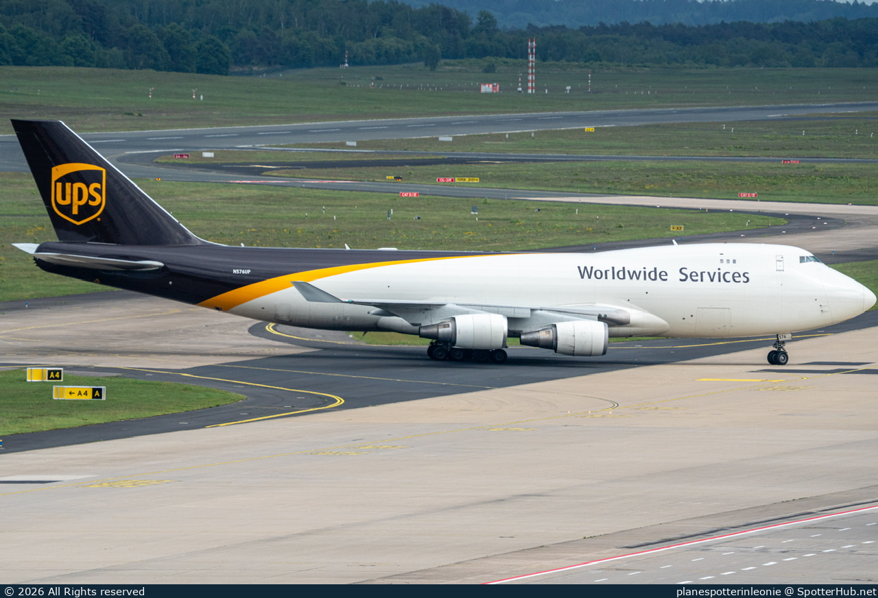 Photo of N576UP - Boeing 747-44AF operated by UPS United Parcel Service