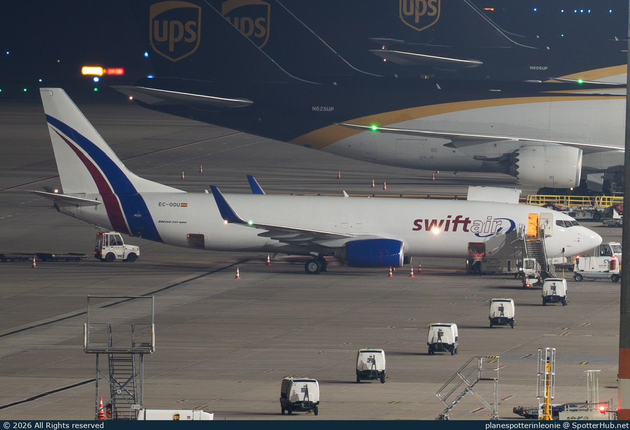 Photo of EC-OOU - Boeing 737-8FE(BDSF) operated by Swiftair