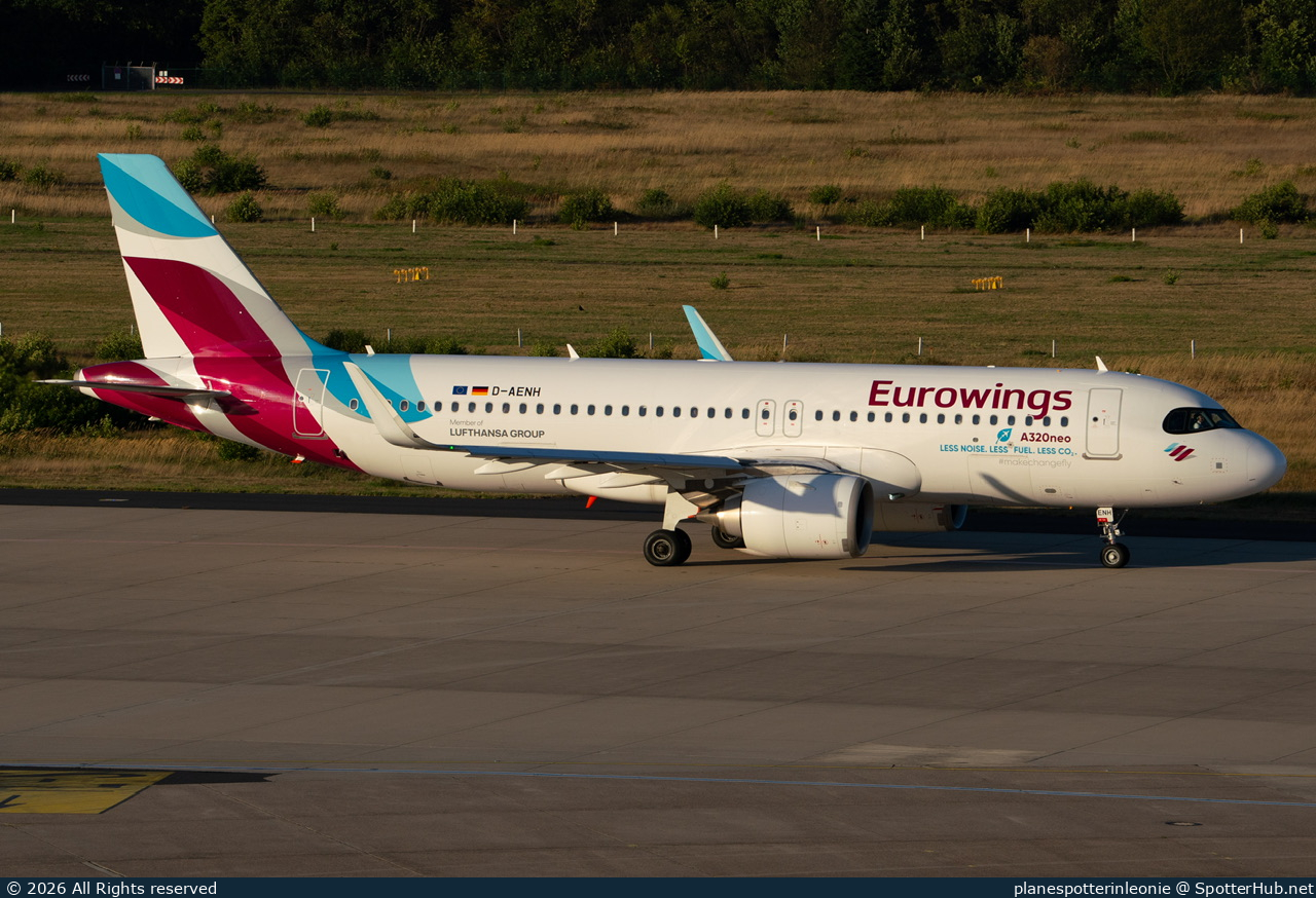 Photo of D-AENH - Airbus A320-251N operated by Eurowings