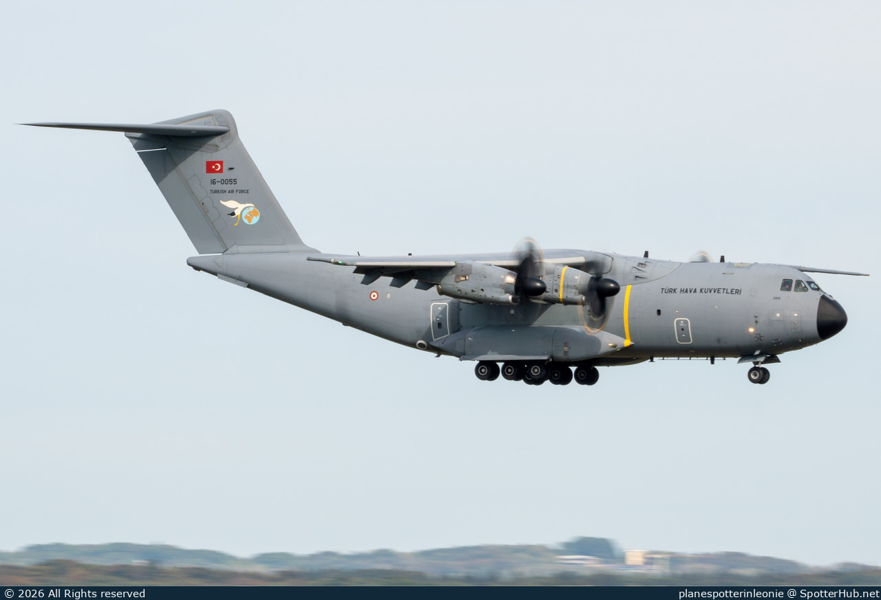 Photo of 16-0055 - Airbus A400M Atlas operated by Turkish Air Force