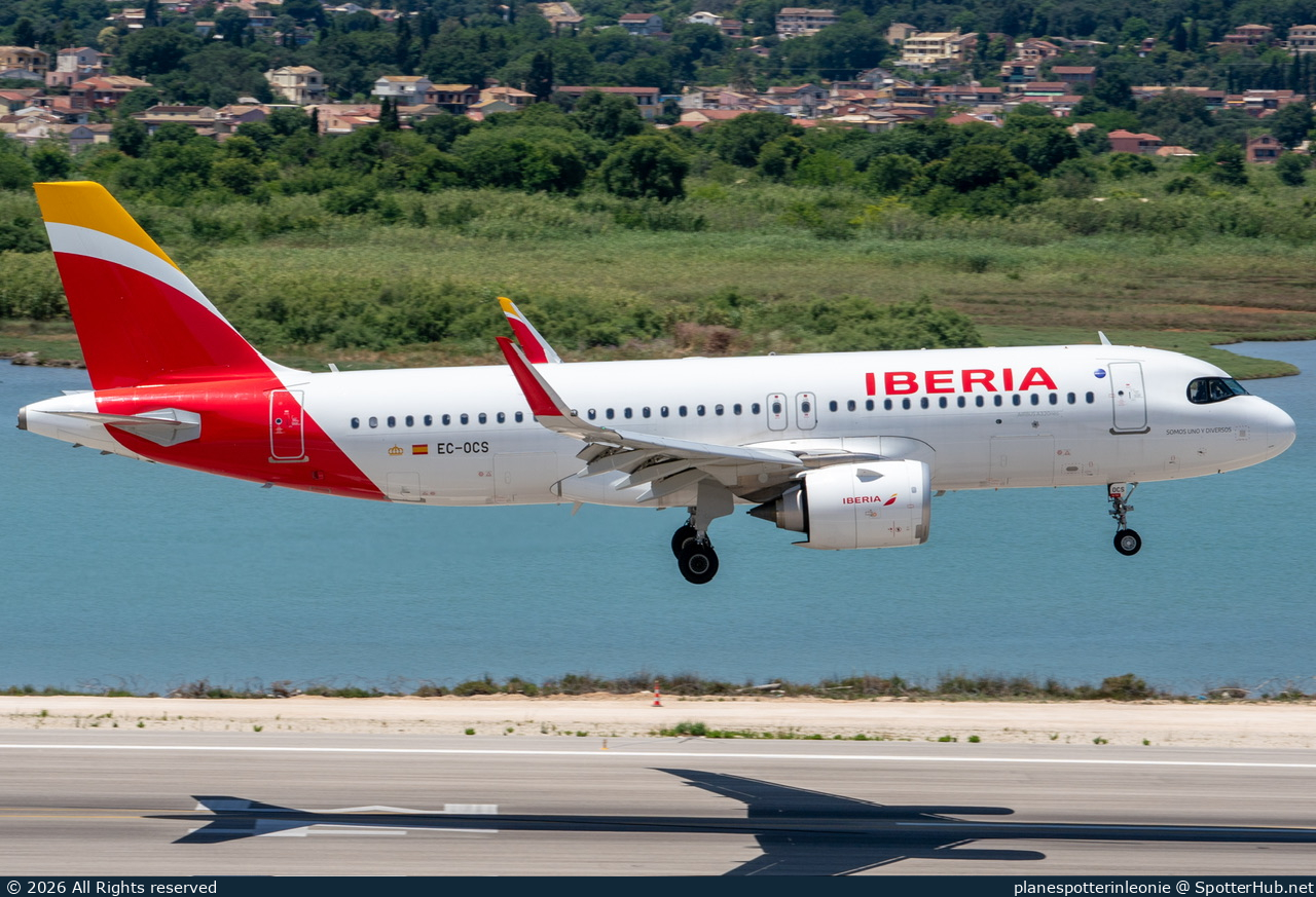 Photo of EC-OCS - Airbus A320-251N operated by Iberia