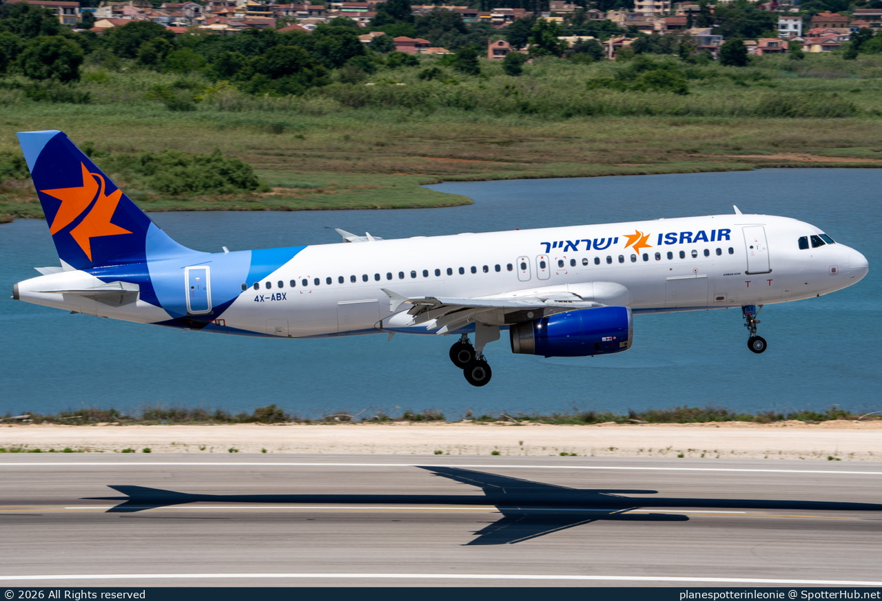 Photo of 4X-ABX - Airbus A320-232 operated by Israir