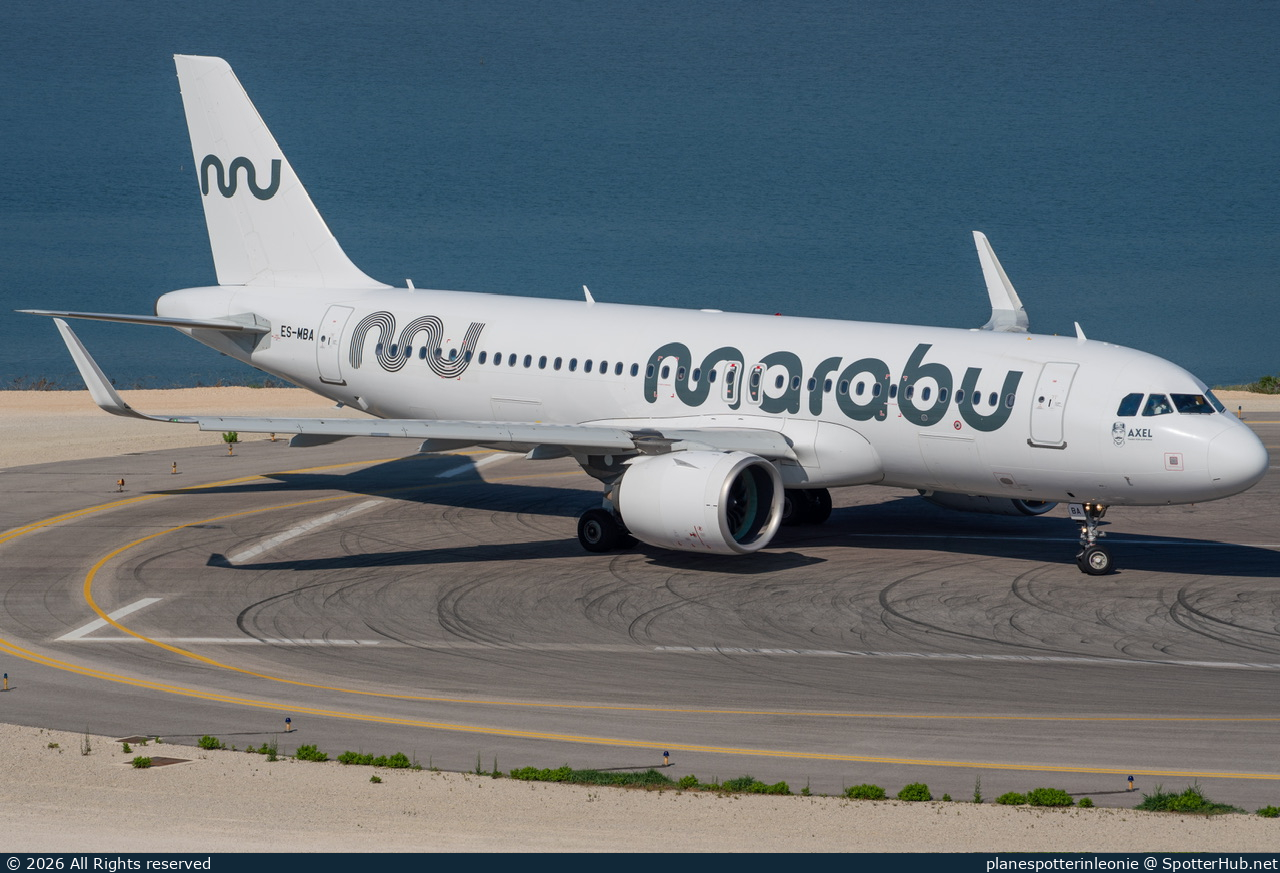 Photo of ES-MBA - Airbus A320-271N operated by Marabu Airlines