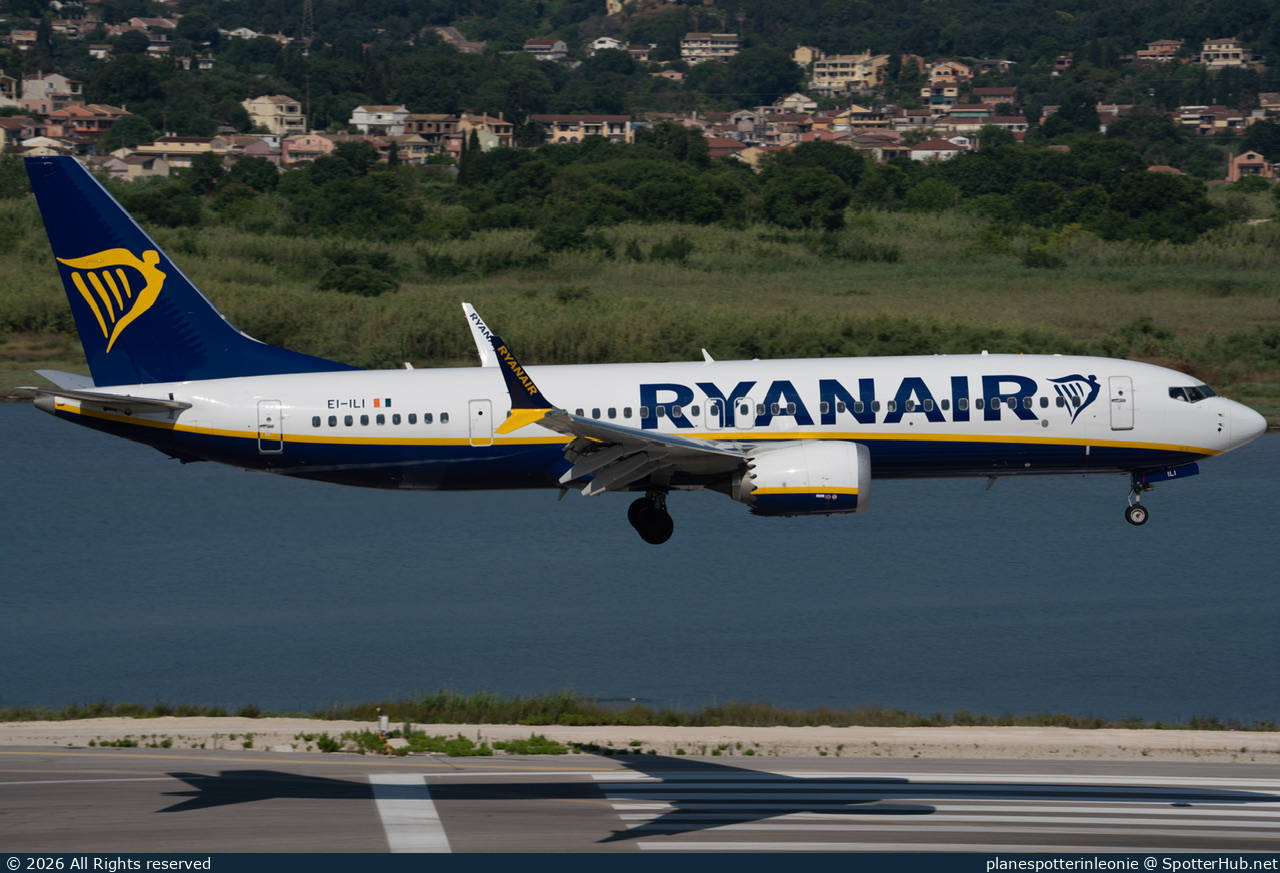 Photo of EI-ILI - Boeing 737 MAX 8-200 operated by Ryanair