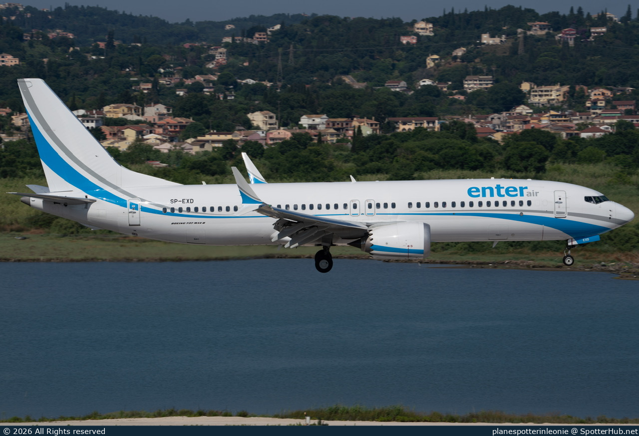 Photo of SP-EXD - Boeing 737 MAX 8 operated by Enter Air