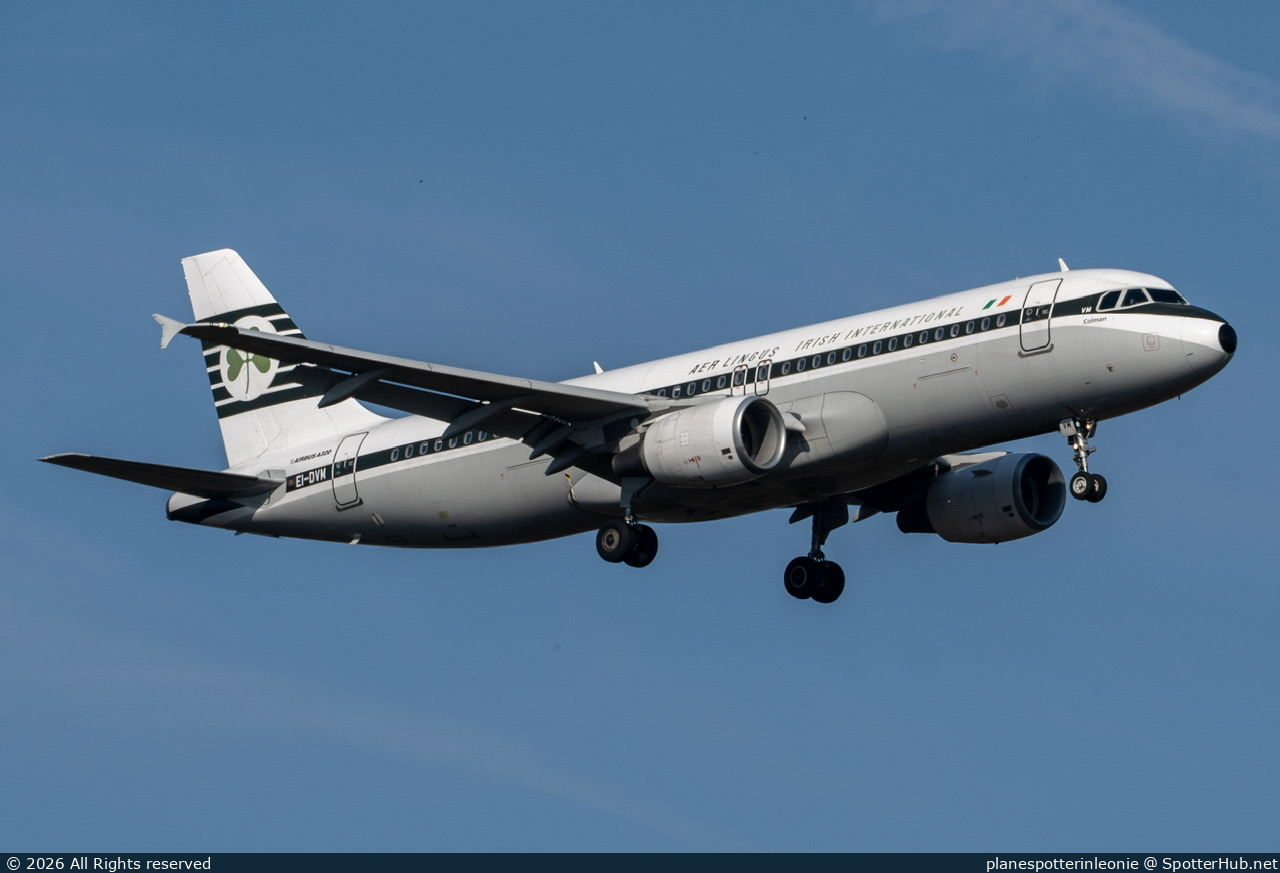 Photo of EI-DVM - Airbus A320-214 operated by Aer Lingus