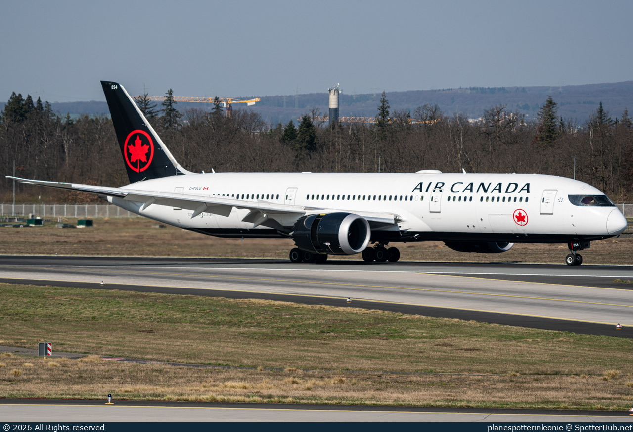 Photo of C-FVLU - Boeing 787-9 Dreamliner operated by Air Canada