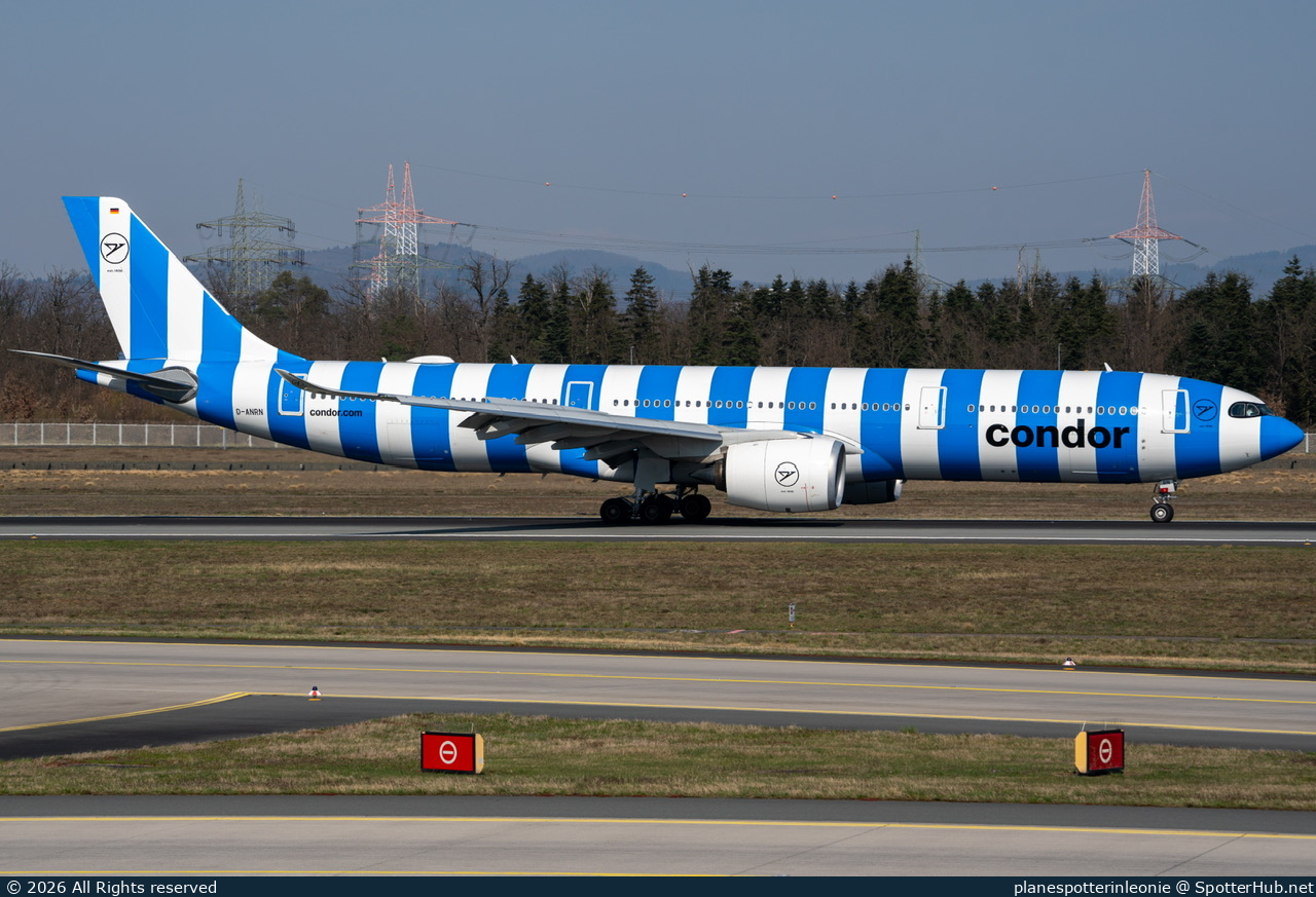 Photo of D-ANRN - Airbus A330-941 operated by Condor