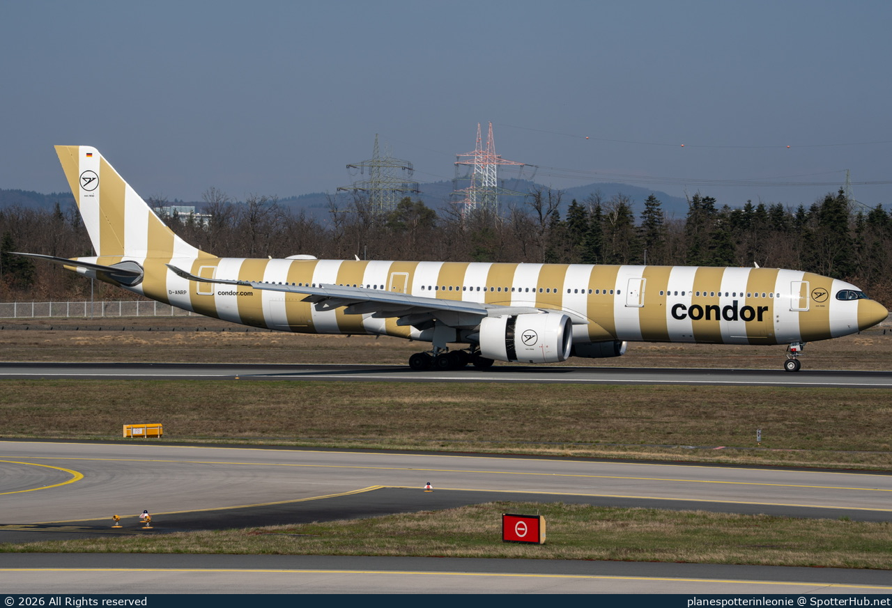 Photo of D-ANRP - Airbus A330-941 operated by Condor