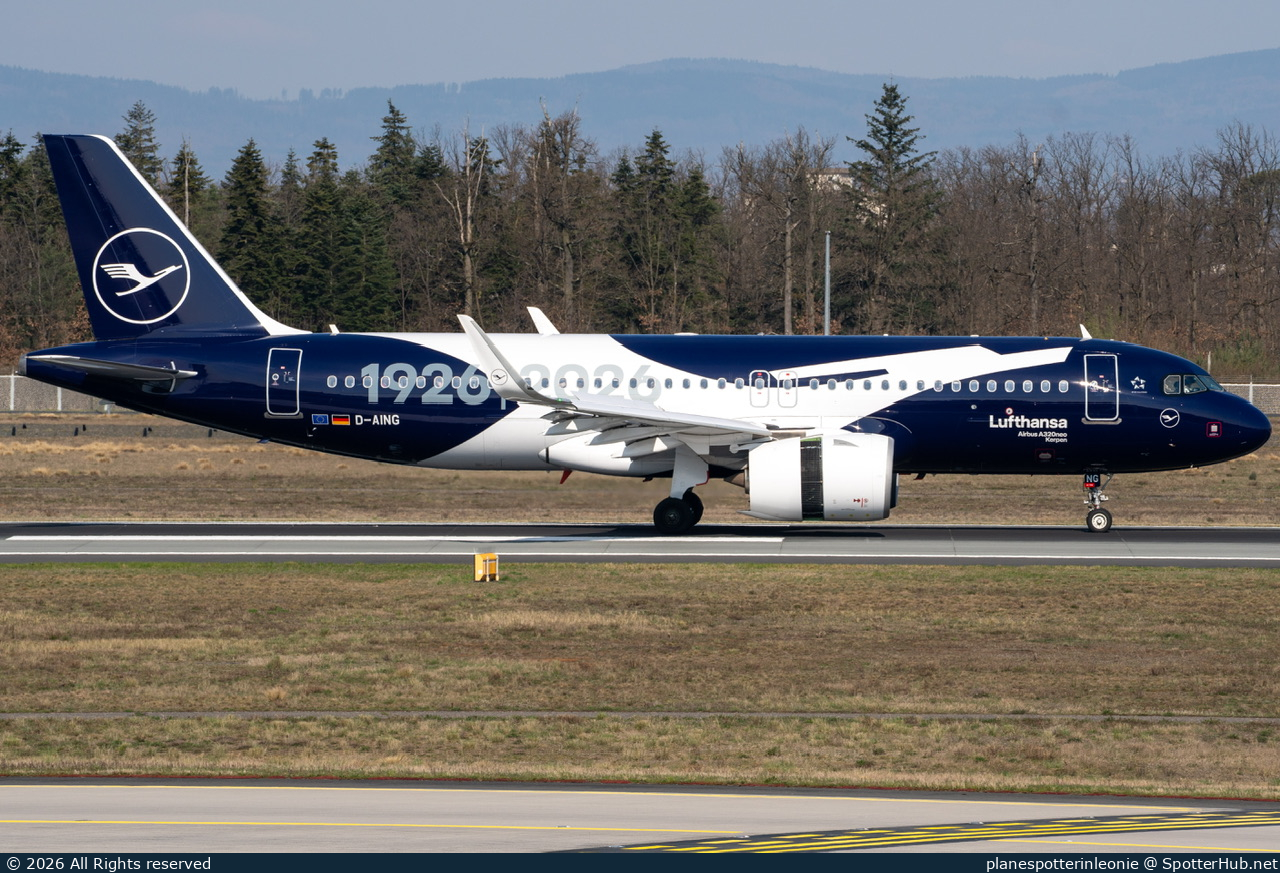 Photo of D-AING - Airbus A320-271N operated by Lufthansa