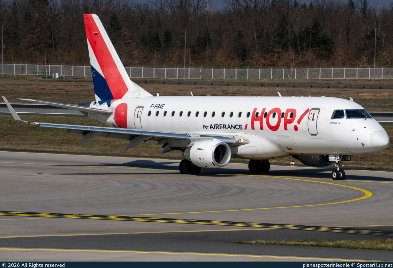 Photo of F-HBXE - Embraer ERJ-170STD operated by Air France HOP
