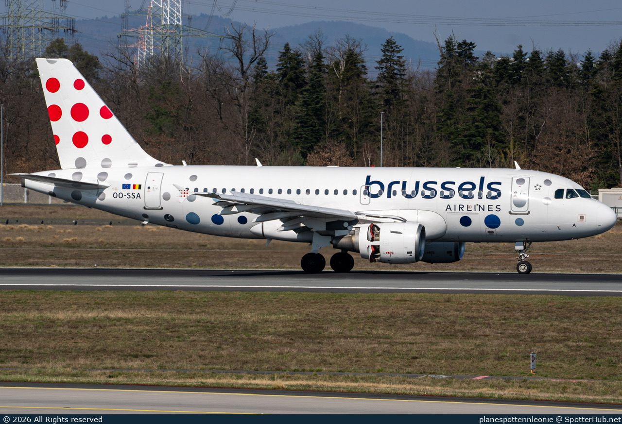 Photo of OO-SSA - Airbus A319-111 operated by Brussels Airlines