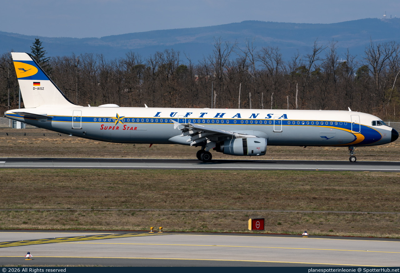 Photo of D-AISZ - Airbus A321-231 operated by Lufthansa