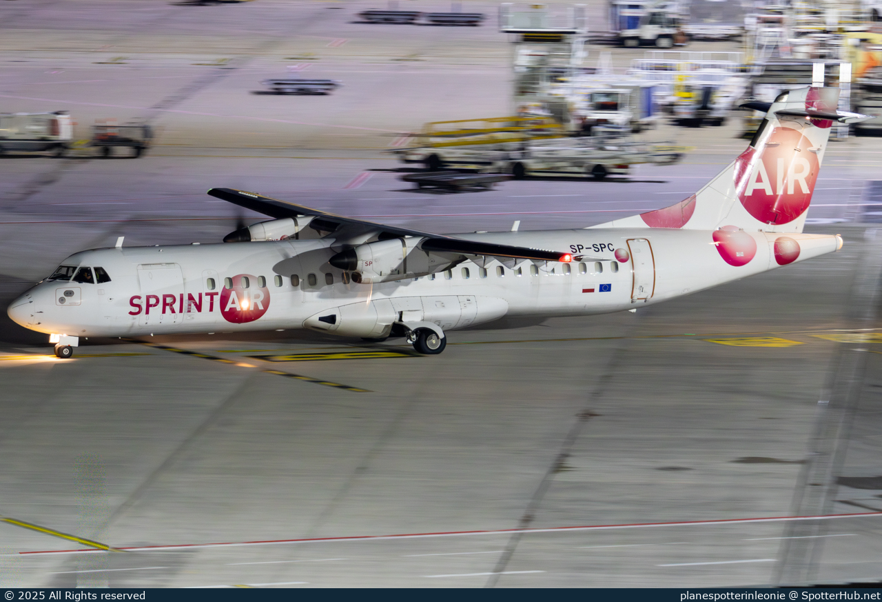 Photo of SP-SPC - ATR 72-202(F) operated by SprintAir