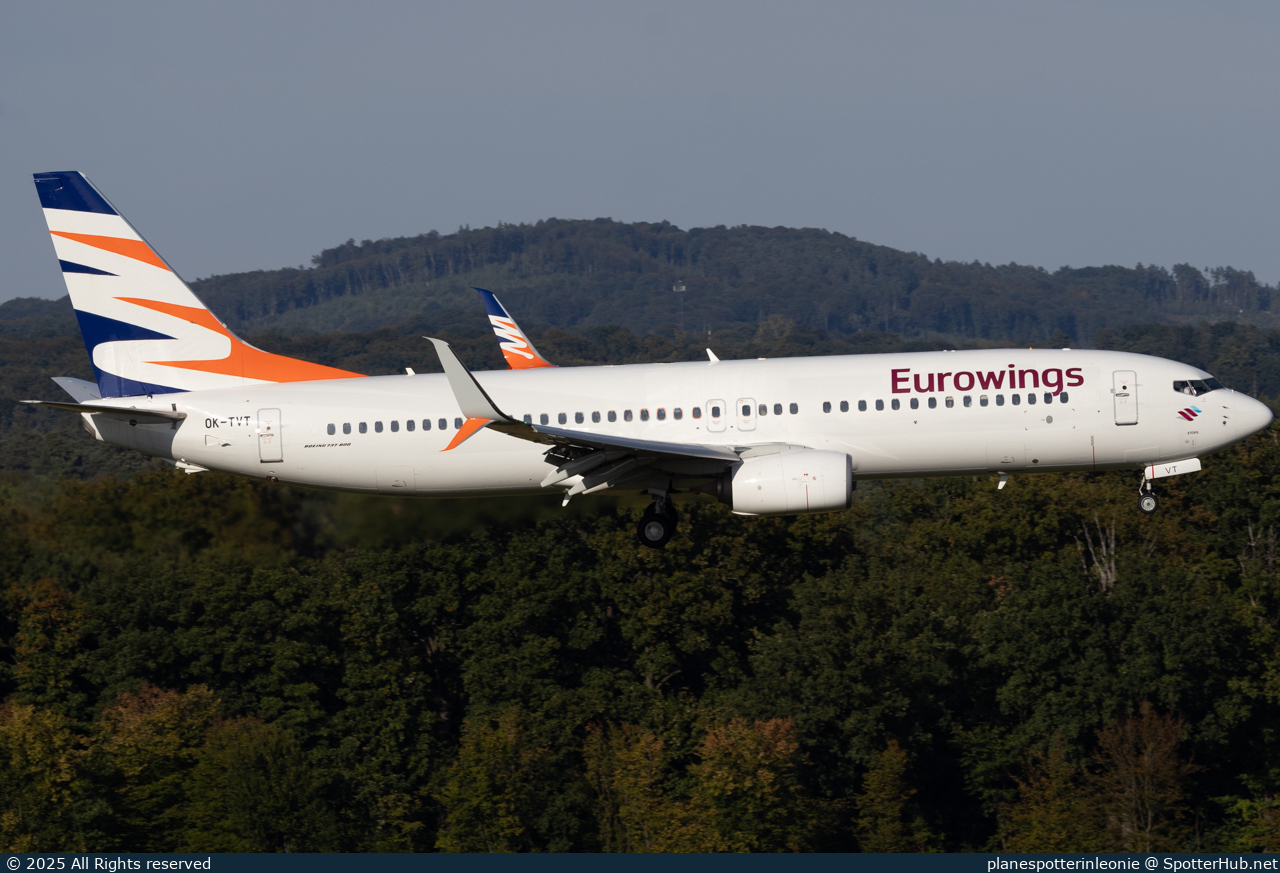 Photo of OK-TVT - Boeing 737-86N operated by Eurowings (opb SmartWings)