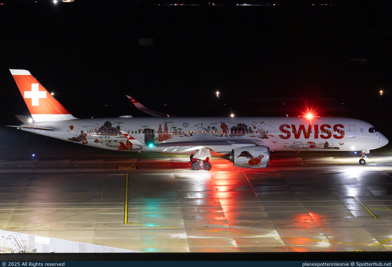 Photo of HB-IFA - Airbus A350-941 operated by Swiss International Air Lines