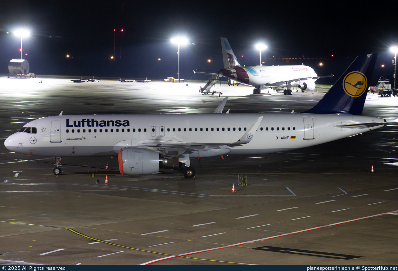 Photo of D-AINF - Airbus A320-271N operated by Lufthansa