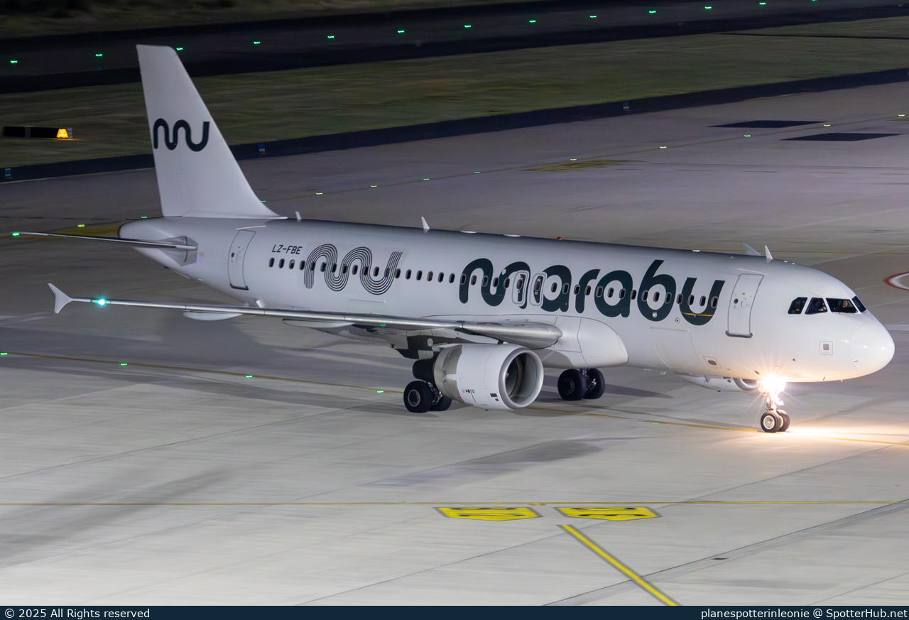 Photo of LZ-FBE - Airbus A320-214 operated by Marabu Airlines (opb Bul Air)