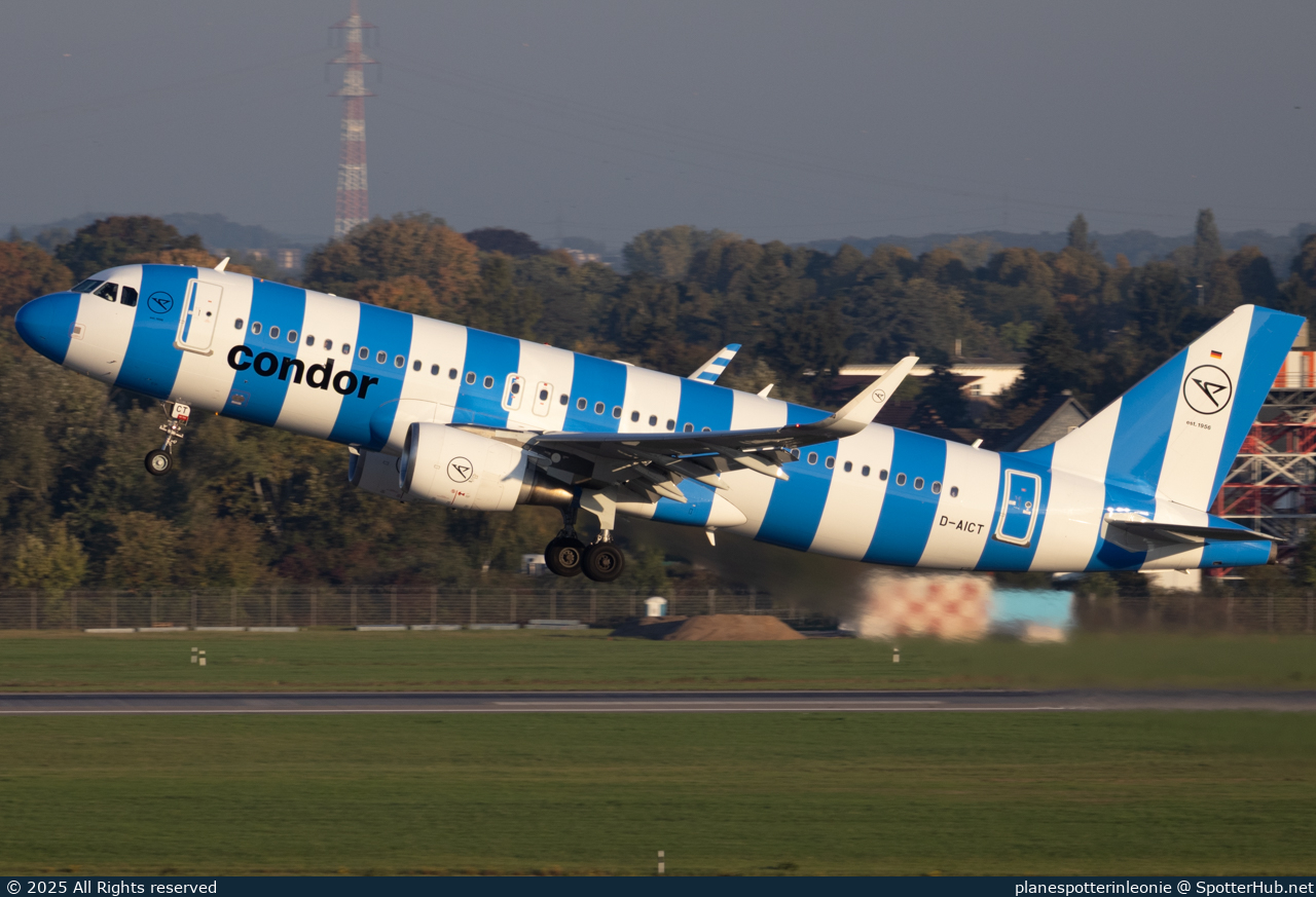 Photo of D-AICT - Airbus A320-214 operated by Condor