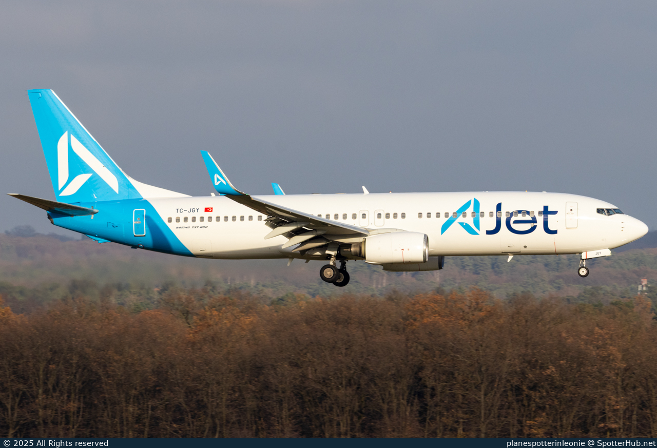 Photo of TC-JGY - Boeing 737-8F2 operated by AJet