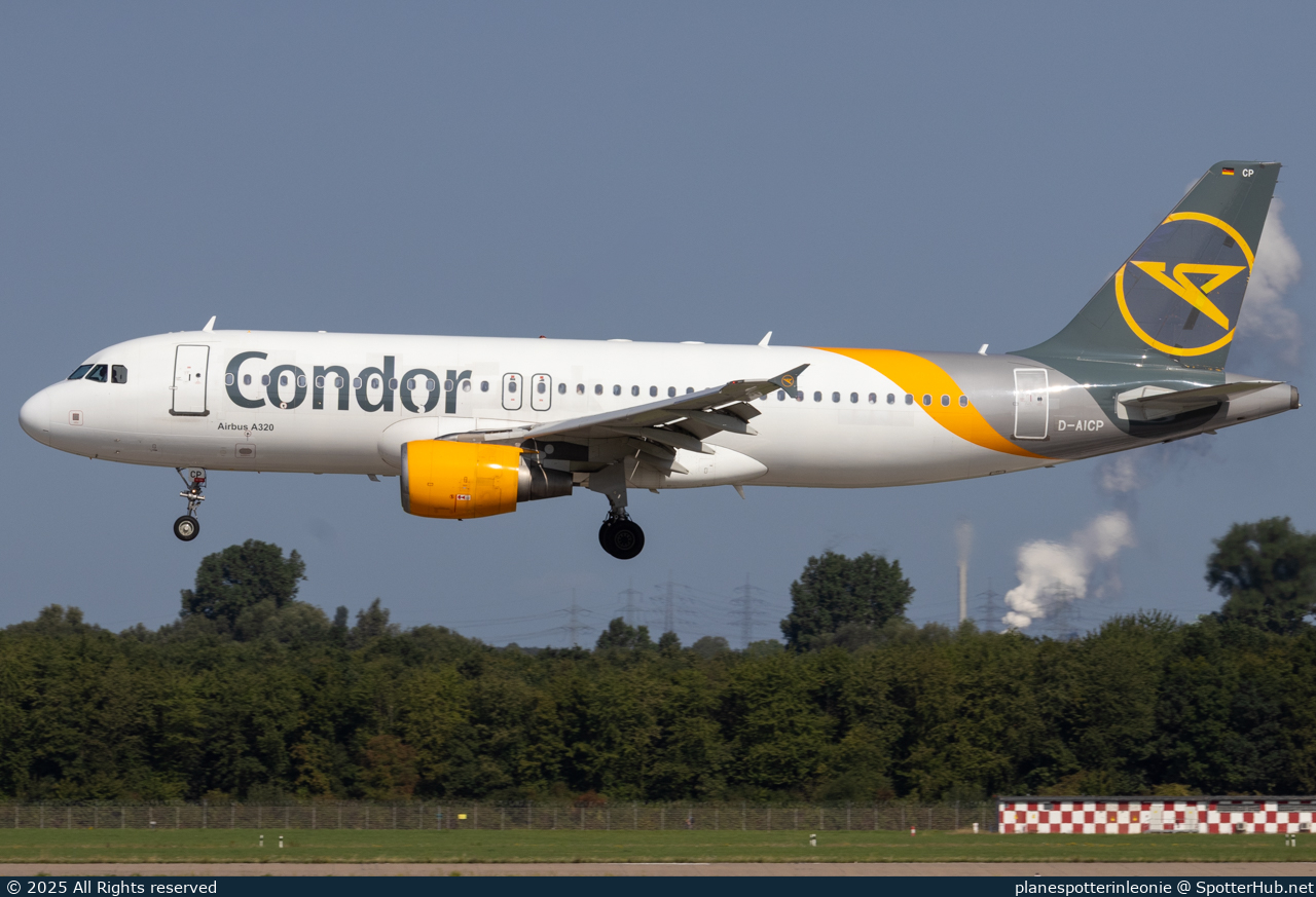 Photo of D-AICP - Airbus A320-214 operated by Condor