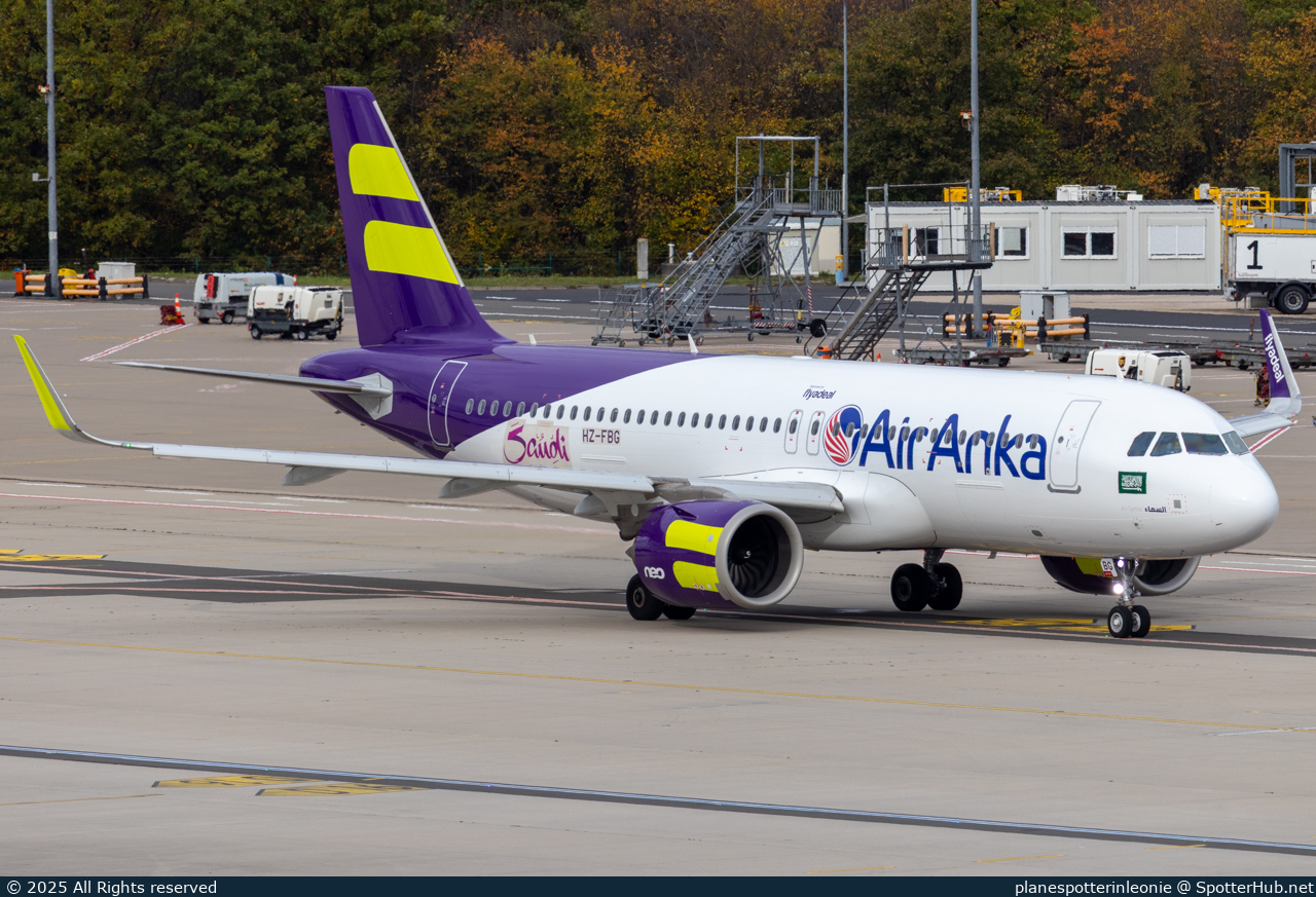 Photo of HZ-FBG - Airbus A320-251N operated by Air Anka (opb flyadeal)