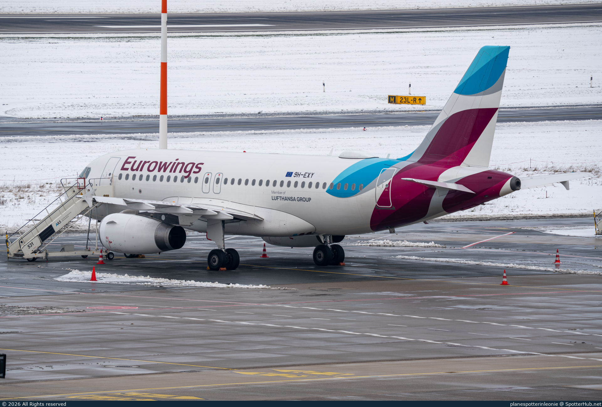 Photo of 9H-EXY - Airbus A319-132 operated by Eurowings Europe Malta