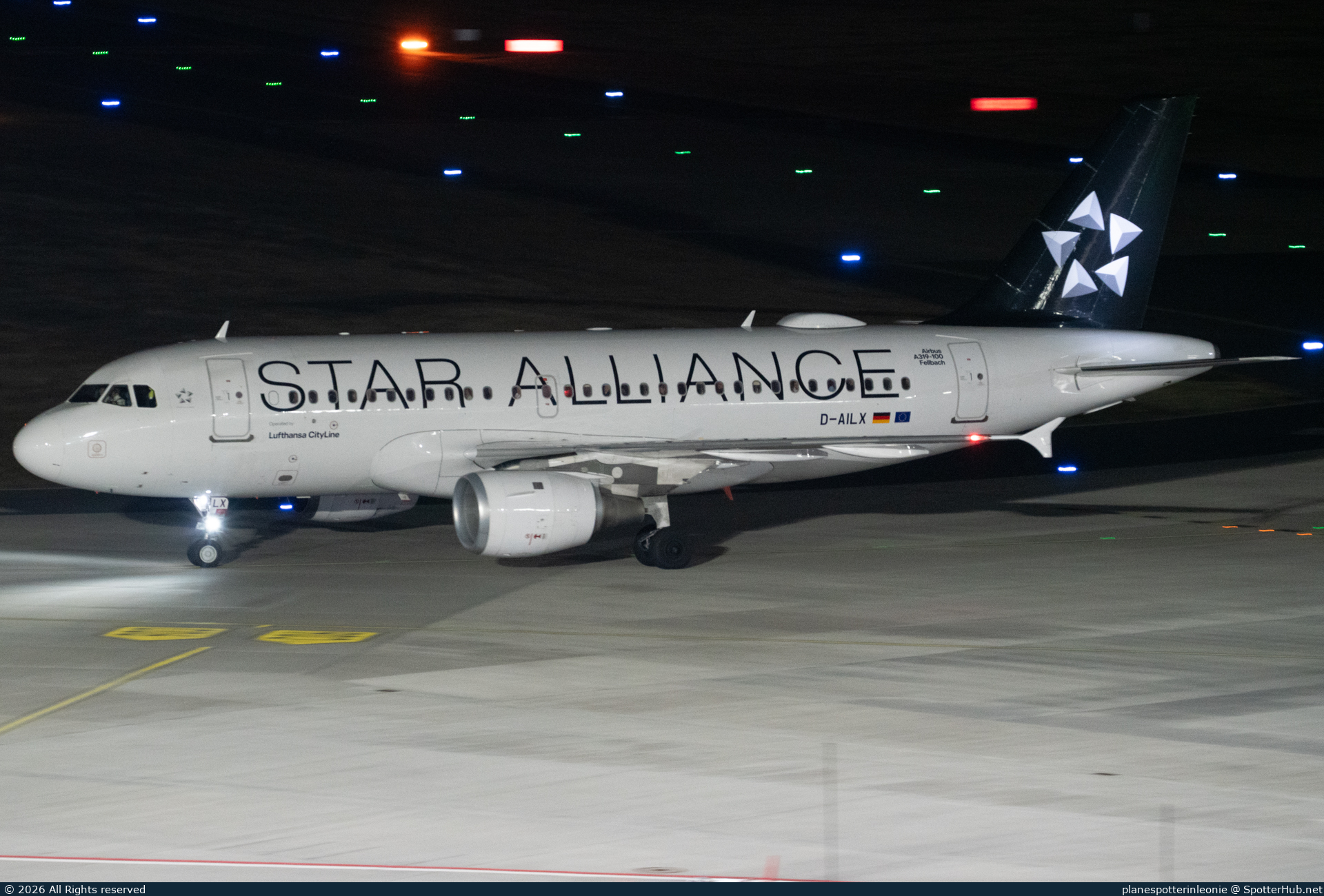 Photo of D-AILX - Airbus A319-114 operated by Lufthansa CityLine