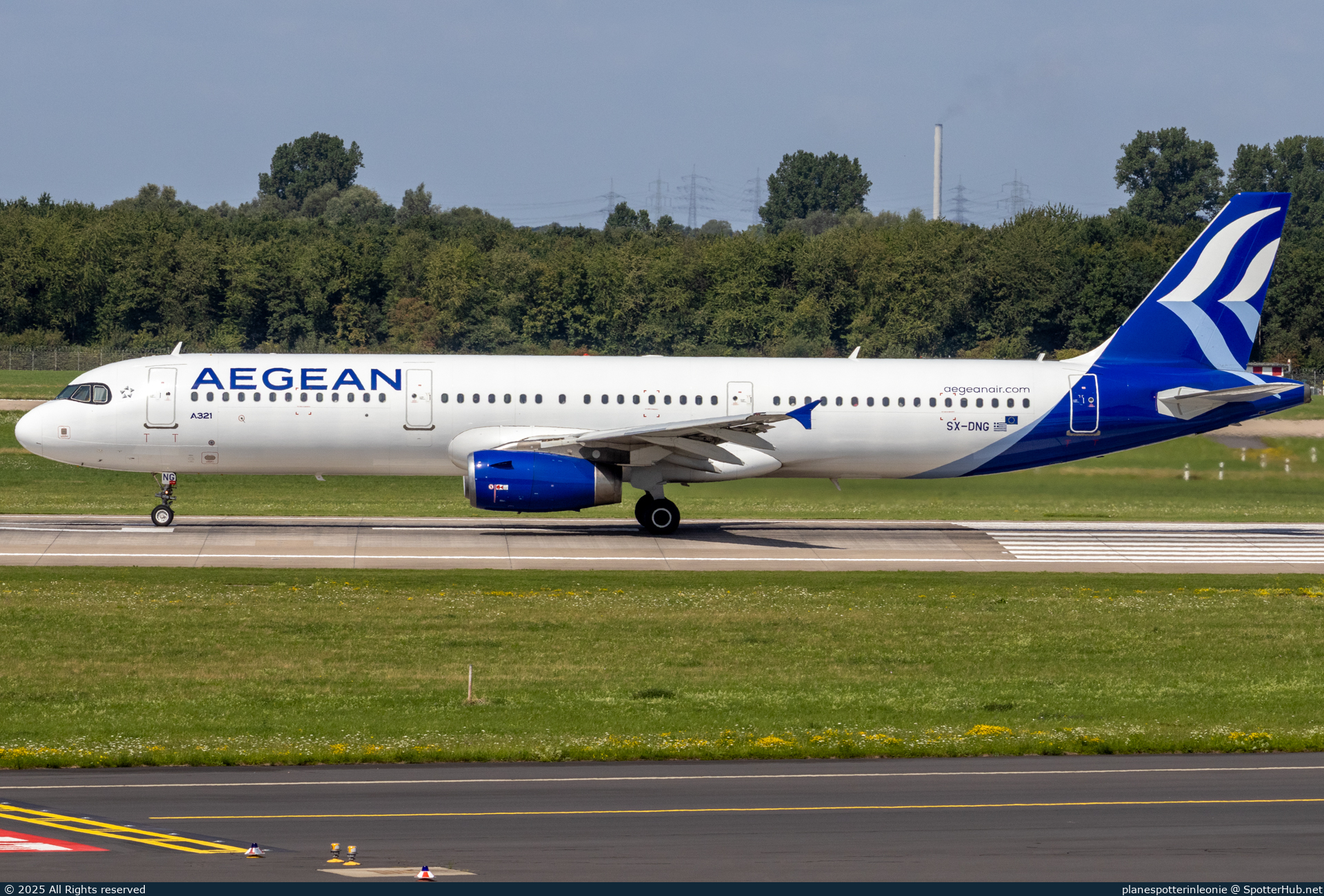 Photo of SX-DNG - Airbus A321-231 operated by Aegean Airlines