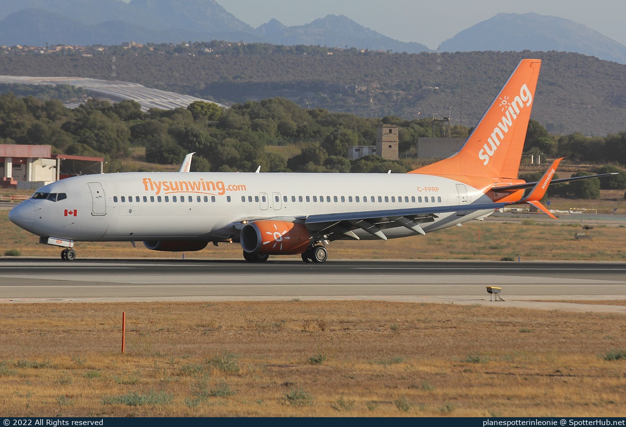 Photo of C-FPRP - Boeing 737-8FH operated by Sunwing Airlines
